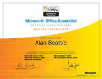 MOS 2000 Master Instructor